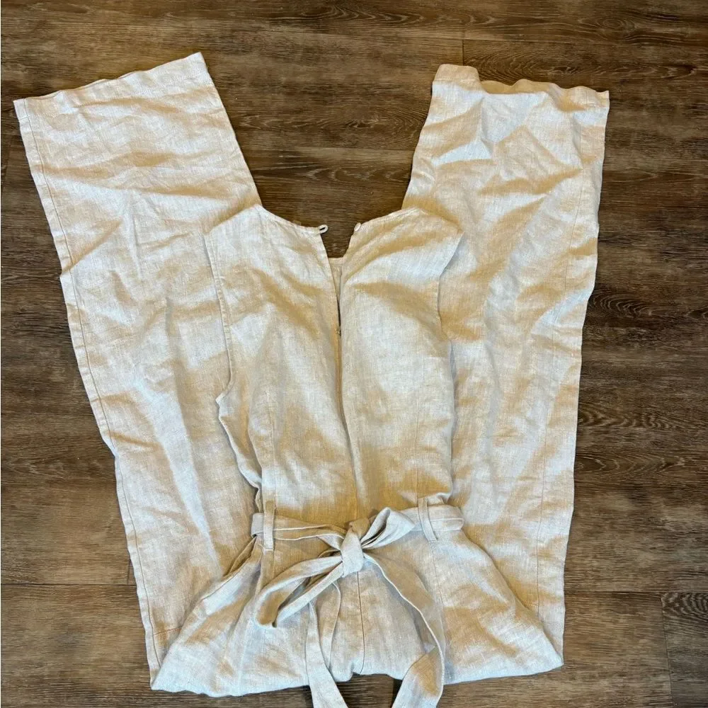 Reformation Naomi linen jumpsuit